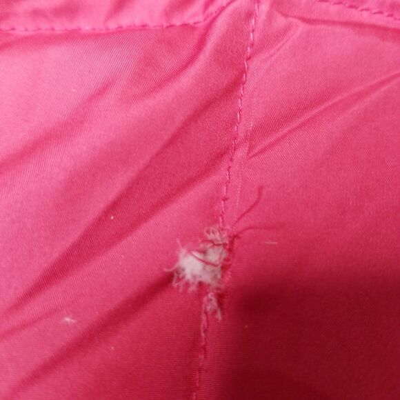 Cabelas Womens Goose Down Puffer Jacket Coat 550 Fill Wine Color Size Small - Picture 9 of 11